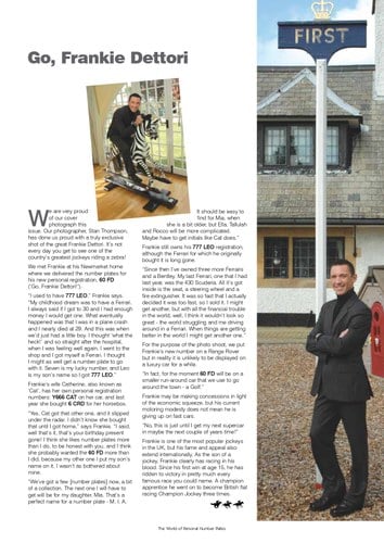 Private Registration 60 FD zum Verkauf (Bild 4 von 5)