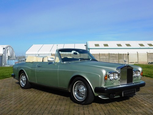 1983 Rolls Royce Corniche Convertible Outstanding For Sale