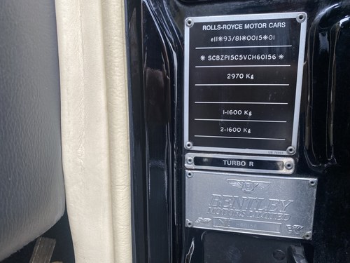 1997 Bentley Turbo R LWB In vendita (immagine 36 di 114)