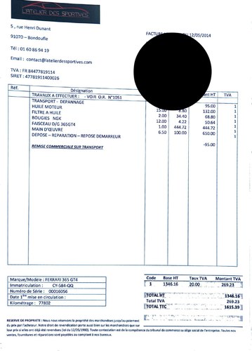1972 Ferrari GTC/4 For Sale (picture 100 of 109)