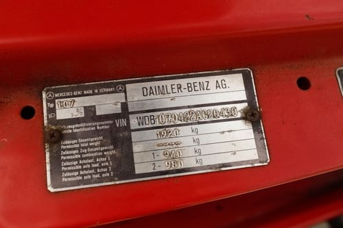 1985 Mercedes-Benz 280 SL En venta (imagen 192 de 209)