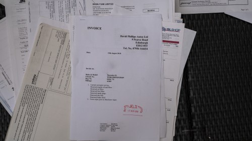 1986 Mercedes-Benz 300SL R107 till salu (bild 395 av 396)