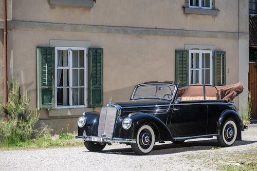 1952 Mercedes-Benz 220 Cabriolet B Lot 120 For Sale by Auction