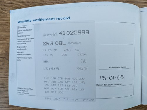 2004 Audi TT Coupe Quattro à vendre (picture 179 of 201)