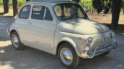 1972 Fiat 500F with 'Gucci' inspired upholstery
