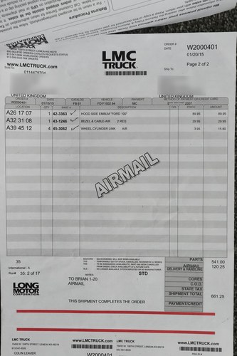 1964 Ford F100 Stepside 6.3L V8 In vendita (immagine 173 di 196)