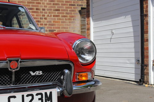 1974 MGB GT V8 à vendre (picture 90 of 164)