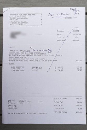 1965 Volvo P1800 For Sale (picture 163 of 176)