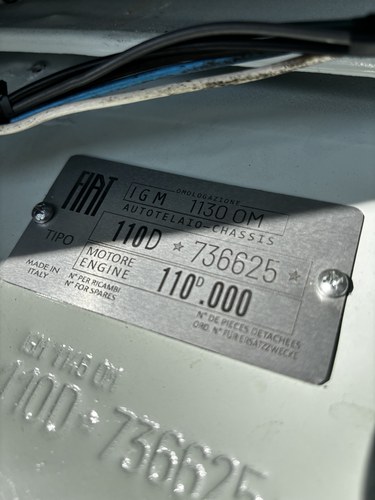 1964 Fiat 500D In vendita (immagine 80 di 122)