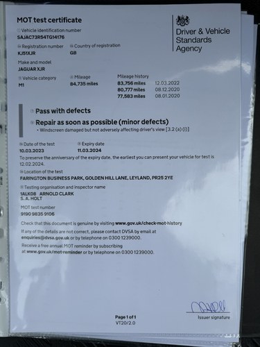 2003 Jaguar XJR X350 For Sale (picture 182 of 208)