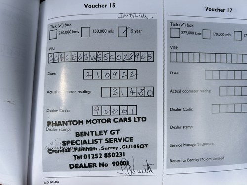 2005 Bentley Continental GT En venta (imagen 198 de 207)