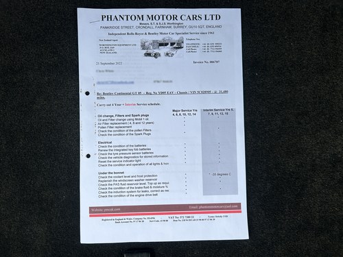 2005 Bentley Continental GT En venta (imagen 202 de 207)