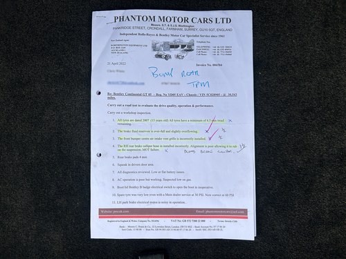 2005 Bentley Continental GT En venta (imagen 206 de 207)