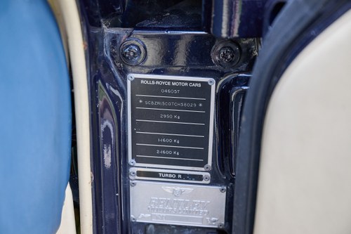 1996 Bentley Turbo R zum Verkauf (Bild 64 von 198)