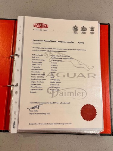 1971 Jaguar E-type Series 2 FHC For Sale (picture 122 of 124)