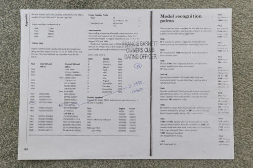 1960 Triumph Bonneville T120R In vendita (immagine 99 di 112)