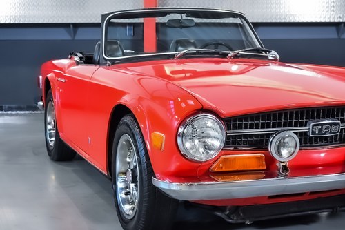 1972 Triumph TR6 Convertible 2,5L I6 à vendre (picture 53 of 77)