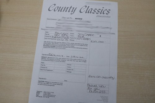 1975 Peugeot 504 V6 Cabriolet à vendre (picture 88 of 90)