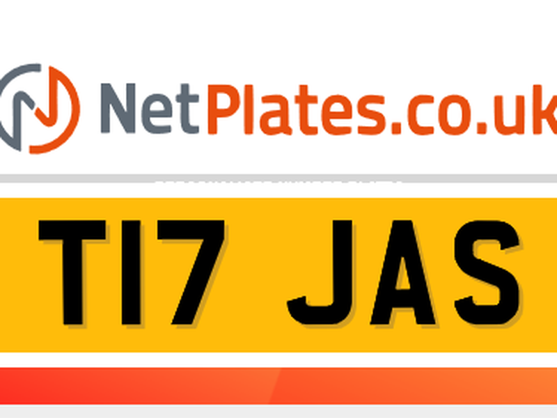 T17 JAS Private Number Plate On DVLA Retention Ready