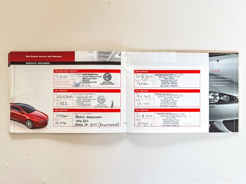 2008 Alfa Romeo 939 Spider 2.2JTS Limited Edition till salu (bild 151 av 154)