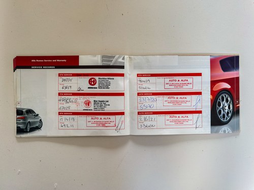 2008 Alfa Romeo 939 Spider 2.2JTS Limited Edition till salu (bild 152 av 154)