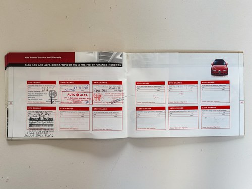 2008 Alfa Romeo 939 Spider 2.2JTS Limited Edition till salu (bild 153 av 154)