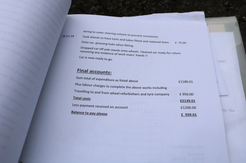 1954 Triumph TR2 ‘Long Door’ En venta (imagen 91 de 97)