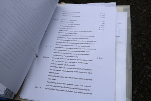 1954 Triumph TR2 ‘Long Door’ En venta (imagen 94 de 97)