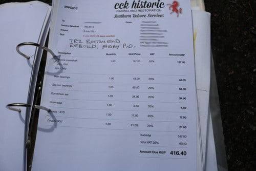 1954 Triumph TR2 ‘Long Door’ En venta (imagen 96 de 97)