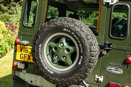 1999 Land Rover Defender 90 County TD5 Heritage Edition zum Verkauf (Bild 93 von 183)