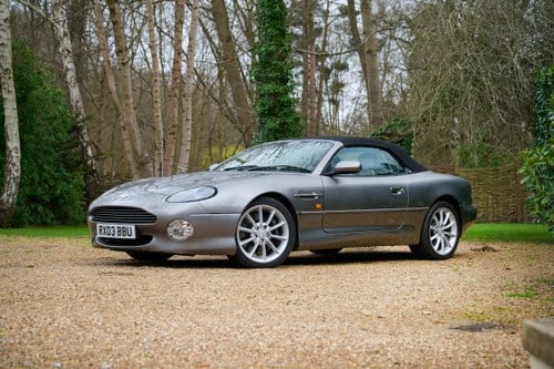 2003 Aston Martin DB7 V12 Vantage Volante Te koop (foto 20 van 141)
