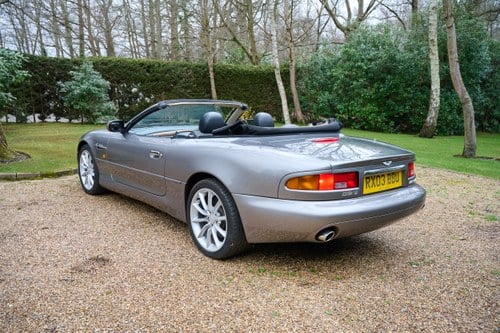 2003 Aston Martin DB7 V12 Vantage Volante Te koop (foto 13 van 141)