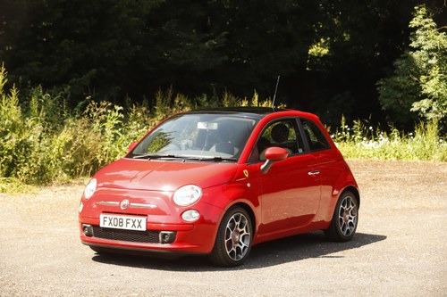 2008 Fiat 500 Ferrari Edition Te koop (foto 7 van 167)