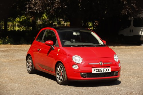 2008 Fiat 500 Ferrari Edition Te koop (foto 10 van 167)