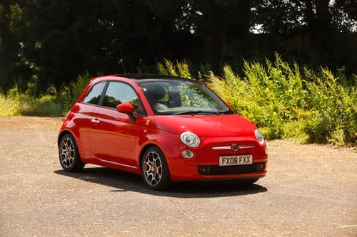 2008 Fiat 500 Ferrari Edition Te koop (foto 12 van 167)
