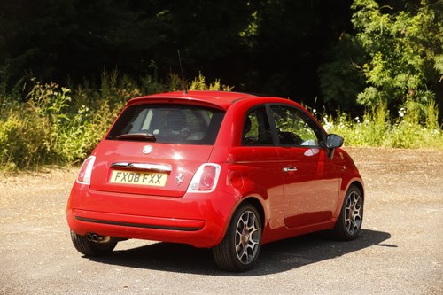 2008 Fiat 500 Ferrari Edition Te koop (foto 19 van 167)