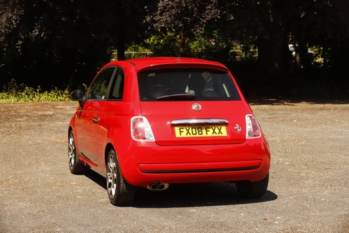 2008 Fiat 500 Ferrari Edition Te koop (foto 21 van 167)