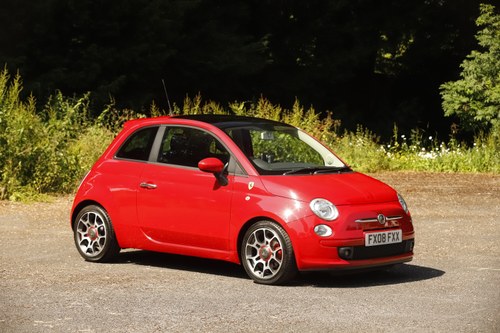 2008 Fiat 500 Ferrari Edition Te koop (foto 25 van 167)