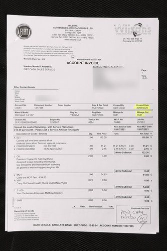 2008 Fiat 500 Ferrari Edition Te koop (foto 164 van 167)