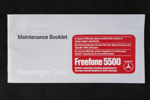 1988 Mercedes-Benz 300 SL R107 zum Verkauf (Bild 177 von 208)