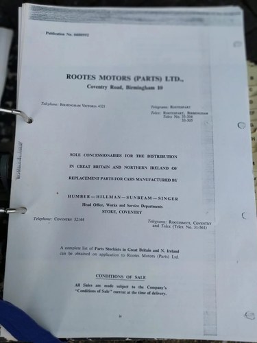 1965 Sunbeam Tiger Te koop (foto 49 van 85)