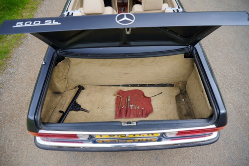 1988 Mercedes-Benz R107 500SL zum Verkauf (Bild 67 von 152)