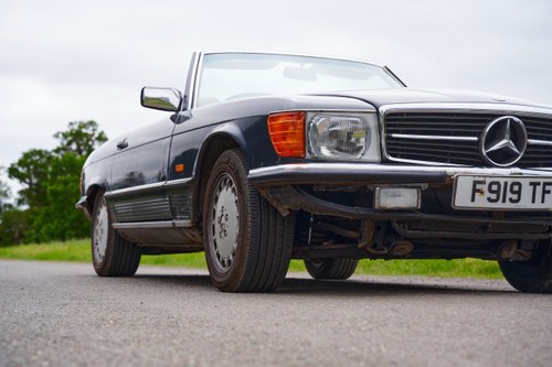 1988 Mercedes-Benz R107 500SL zum Verkauf (Bild 82 von 152)