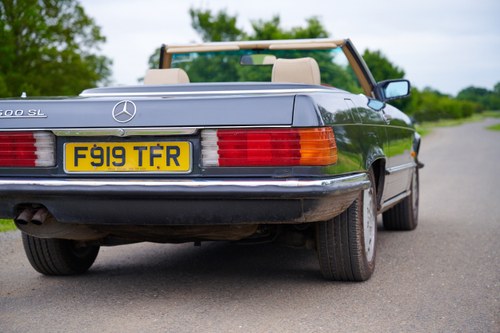 1988 Mercedes-Benz R107 500SL zum Verkauf (Bild 86 von 152)