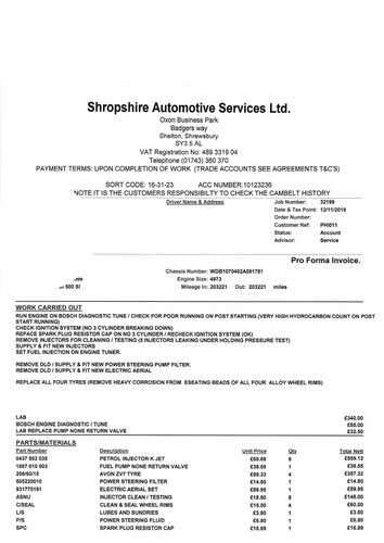 1988 Mercedes-Benz R107 500SL zum Verkauf (Bild 145 von 152)