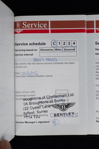 1997 Bentley Brooklands LPT Te koop (foto 193 van 236)