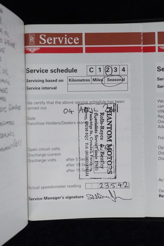 1997 Bentley Brooklands LPT Te koop (foto 197 van 236)