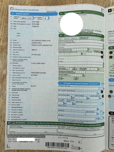 1996 Porsche 993 911 Carrera Cabriolet For Sale (picture 451 of 452)