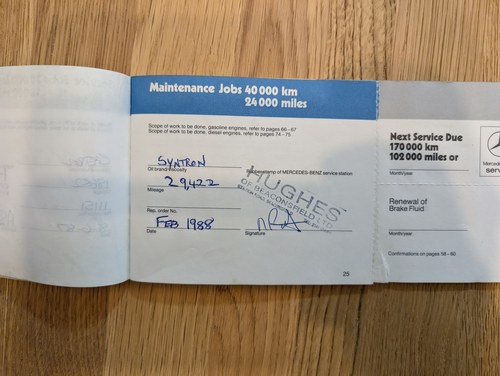 1986 Mercedes-Benz R107 300SL zum Verkauf (Bild 141 von 152)