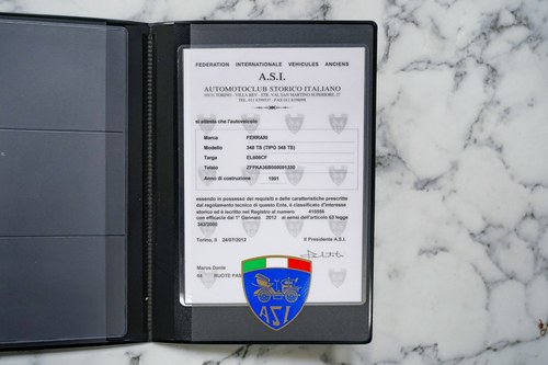 1991 Ferrari 348 TS In vendita (immagine 226 di 241)